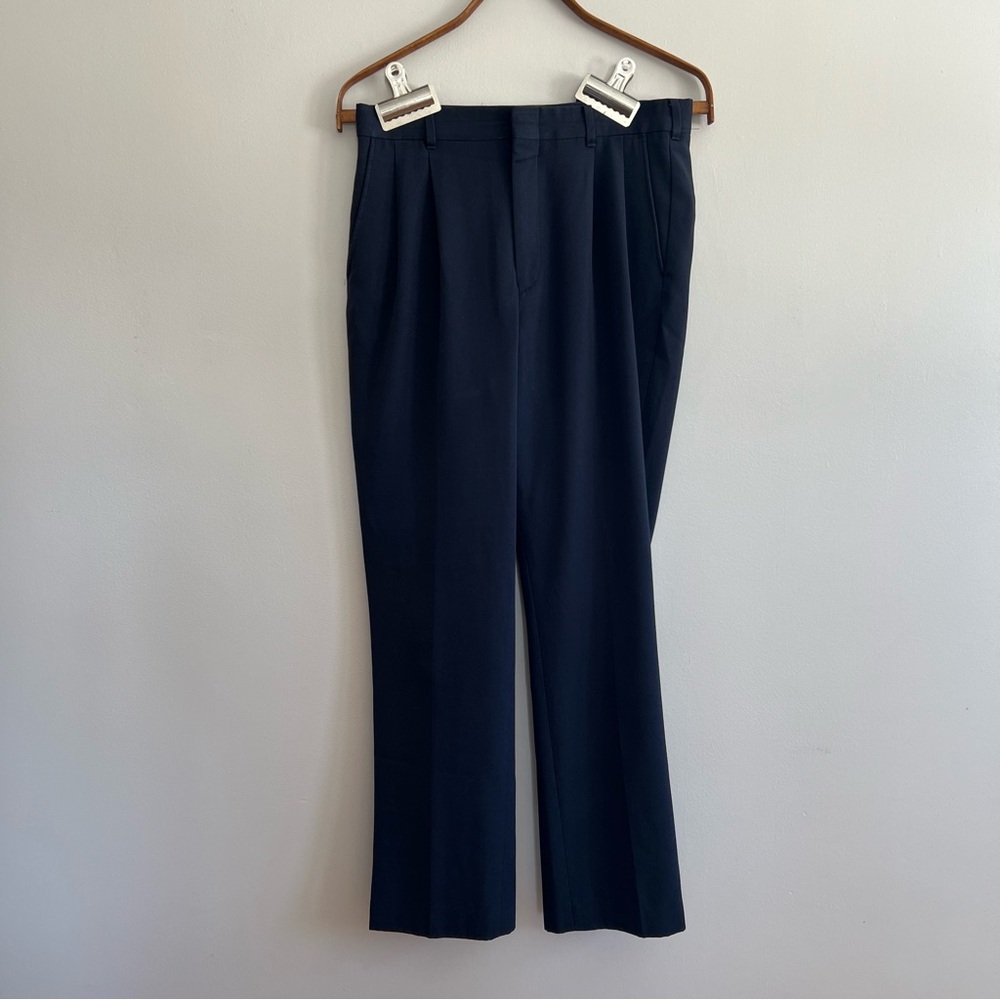 Classic Botany 500 Navy Blue Trousers
